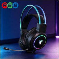Audífonos Gamer RGB con Micrófono Incorporado GH-563 Tipo Vincha Jack 3.5mm con USB