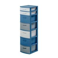 Cajonera Space 7 Niveles Azul MQ