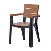 Silla Madeira Tabaco MQ