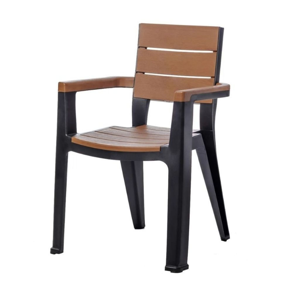 Silla Madeira Tabaco MQ