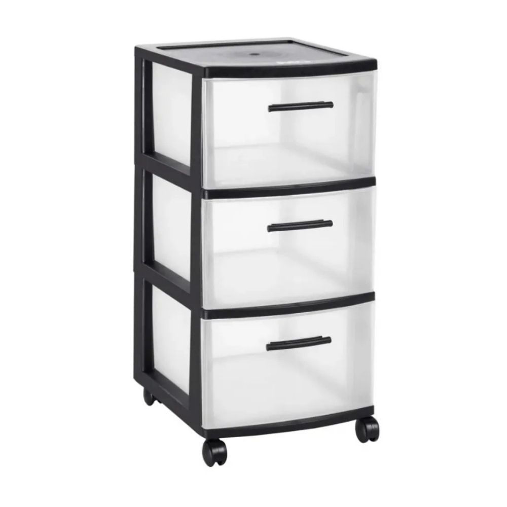 Cajonera Eclypse 3 niveles Negro MQ