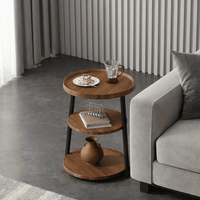 Mesa auxiliar decorativa 3 niveles 40x62cm