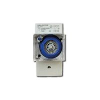 Timer Analógico Programable 16A para Riel DIN Temporizador Mecánico