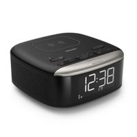 Radio Reloj Despertador Philips TAR7606 - Negro