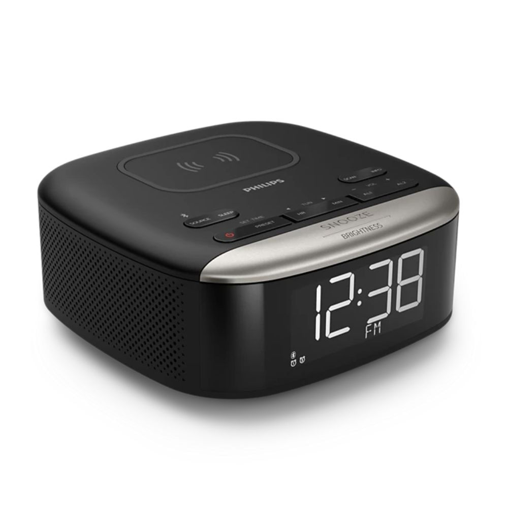 Radio Reloj Despertador Philips TAR7606 - Negro