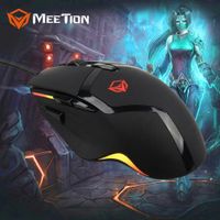 Mouse Gamer 8D RGB Meetion MT-G3325 Hades Pro Gaming Mouse 5000 DPI 8 Botones Ergonómico Cable 1.8 m