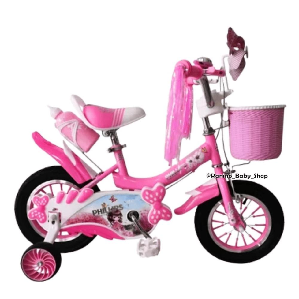 Bicicleta Campera Aro 16 para Niñas -MINNIE- Rosa Pastel MINNIE-001