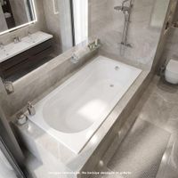 Tina de Baño Zeus Blanco 170x75
