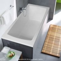 Tina de Baño Minimalista Blanco 150x70