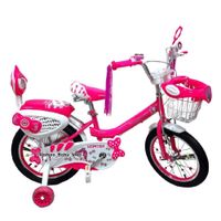 Bicicleta Campera Aro 16 para Niñas -SIRENITA- Fucsia SIRENITA-002