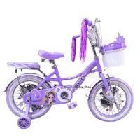 Bicicleta Campera Musical Aro 16 para Niñas -PRINCESA- Lila PRINCESA-001