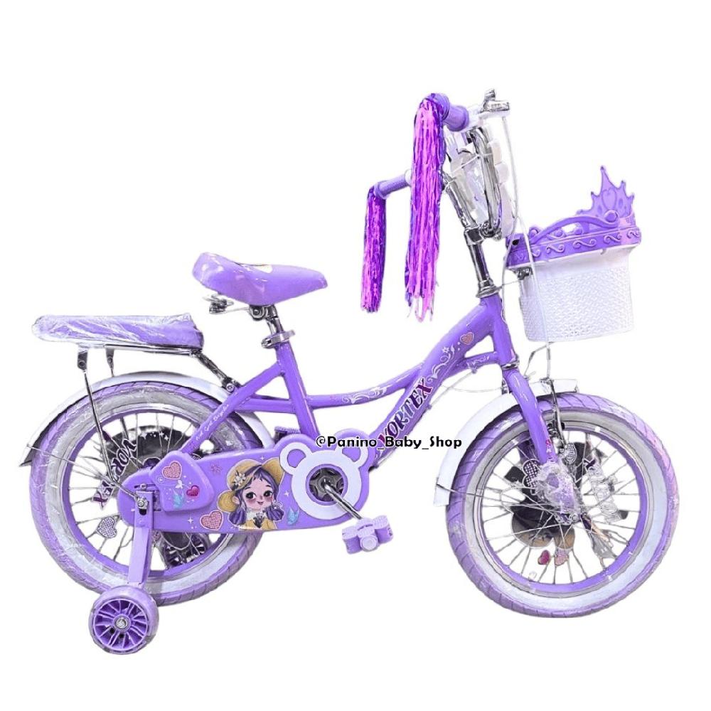 Bicicleta Campera Musical Aro 16 para Niñas -PRINCESA- Lila PRINCESA-001