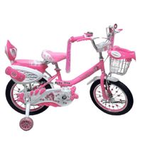 Bicicleta Campera Aro 16 para Niñas -SIRENITA- Rosa Pastel SIRENITA-001