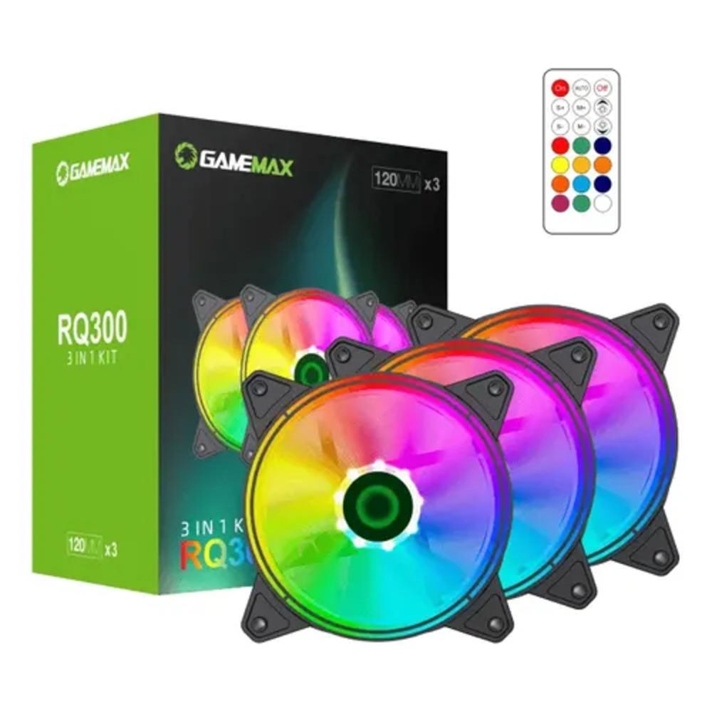 KIT COOLER CASE X3 GAMEMAX RGB-RQ300