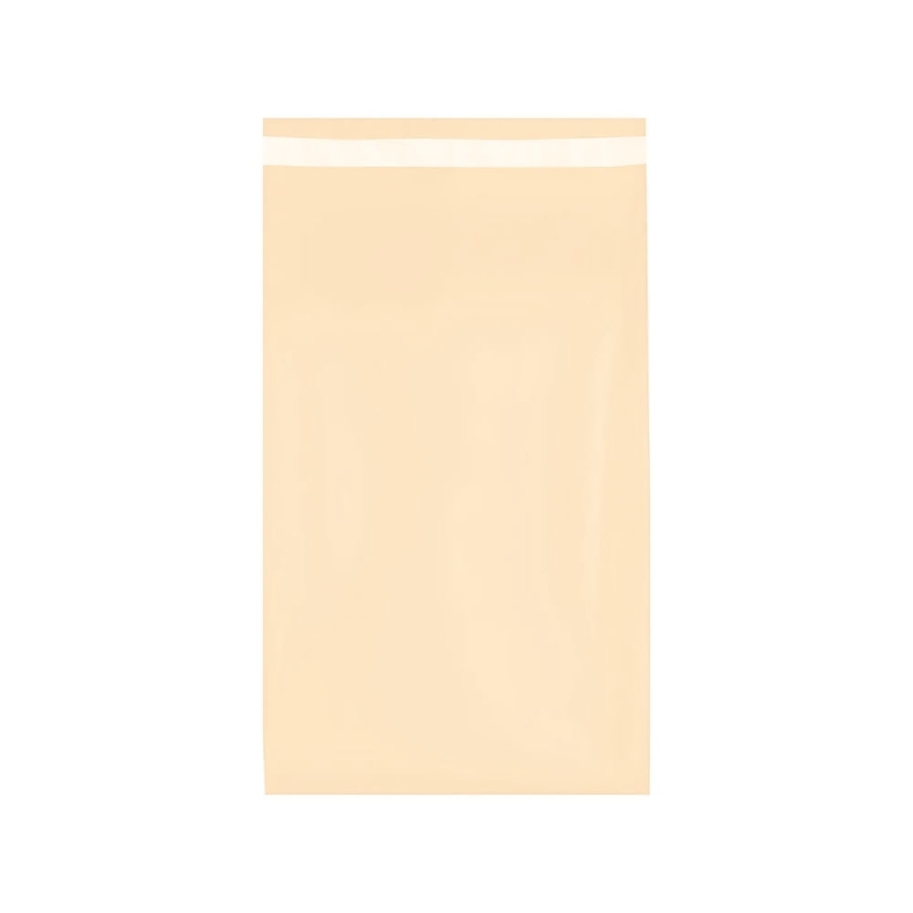 Bolsa para Envíos  y Courier 20x30 cm Pack 100 Unidades Polietileno con Cierre Adhesivo Beige