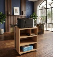 Mueble Auxiliar para impresora de melamina panela