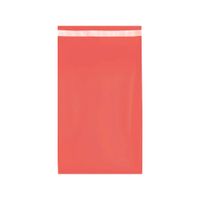 Bolsa para Envíos  y Courier 35x50 cm Pack 100 Unidades Polietileno con Cierre Adhesivo  Rojo