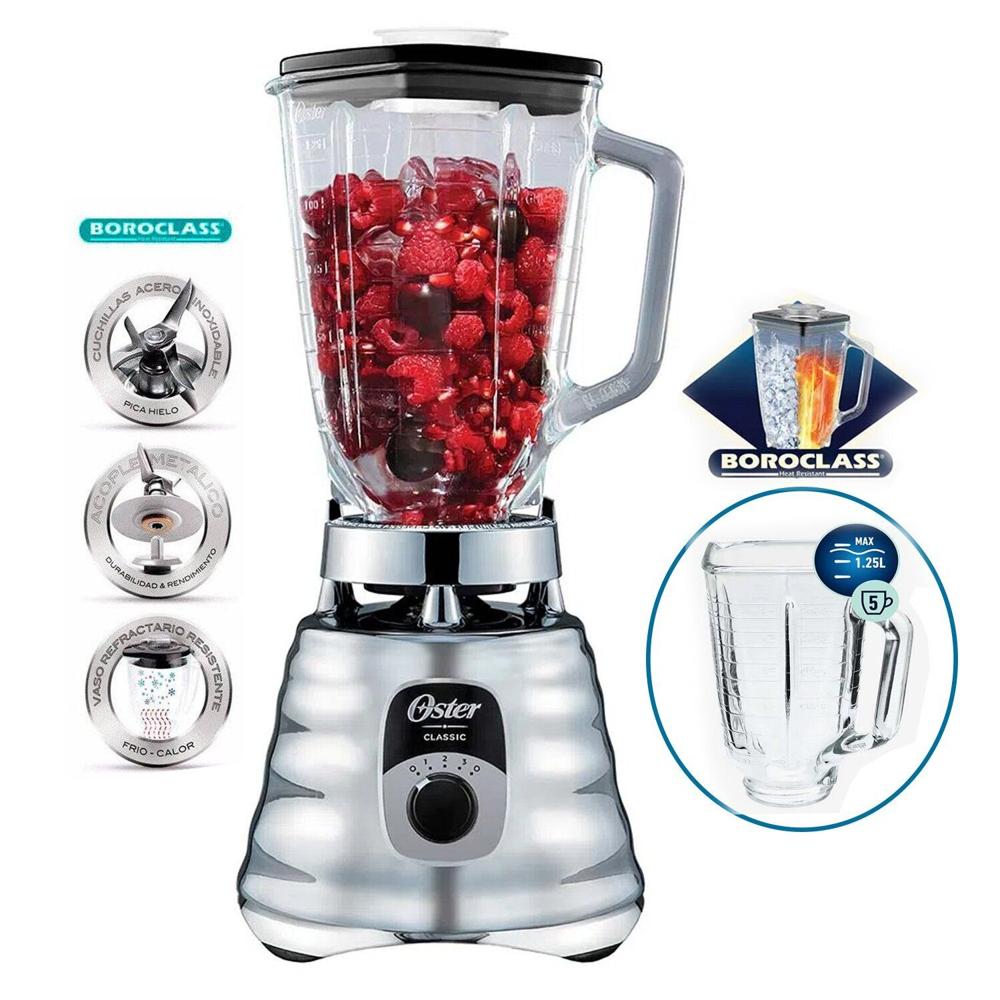 Licuadora clásica Oster 3 velocidades BLST4655 700W