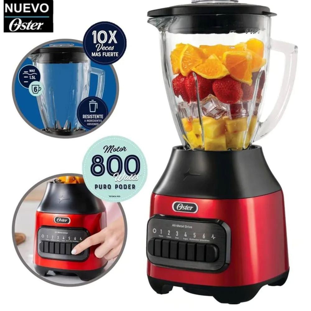 Licuadora Oster 1.5L de 6 Velocidadades BLSTPEG-CPB
