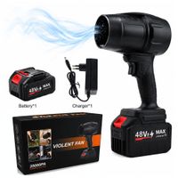 Soplador De Aire Polvo Turbo Multifuncional Inalambrico 48V
