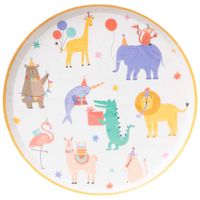 Pack de 8 Platos Animal Party CLASS&WORK