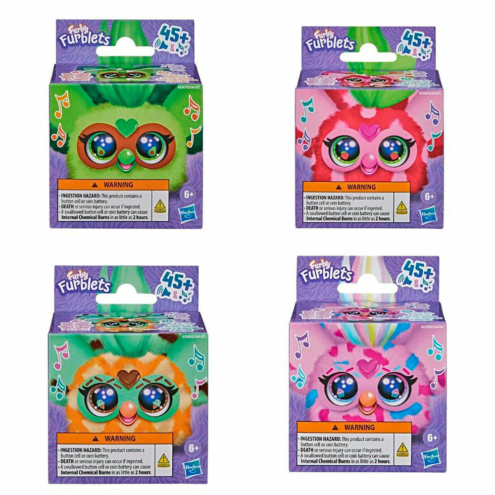 Muñeco Interactivo FURBY Furblets Foodies (Modelos Aleatorios)