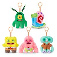 Peluche Llavero FUGGLER Bob Esponja 12cm (Modelos Aleatorios)