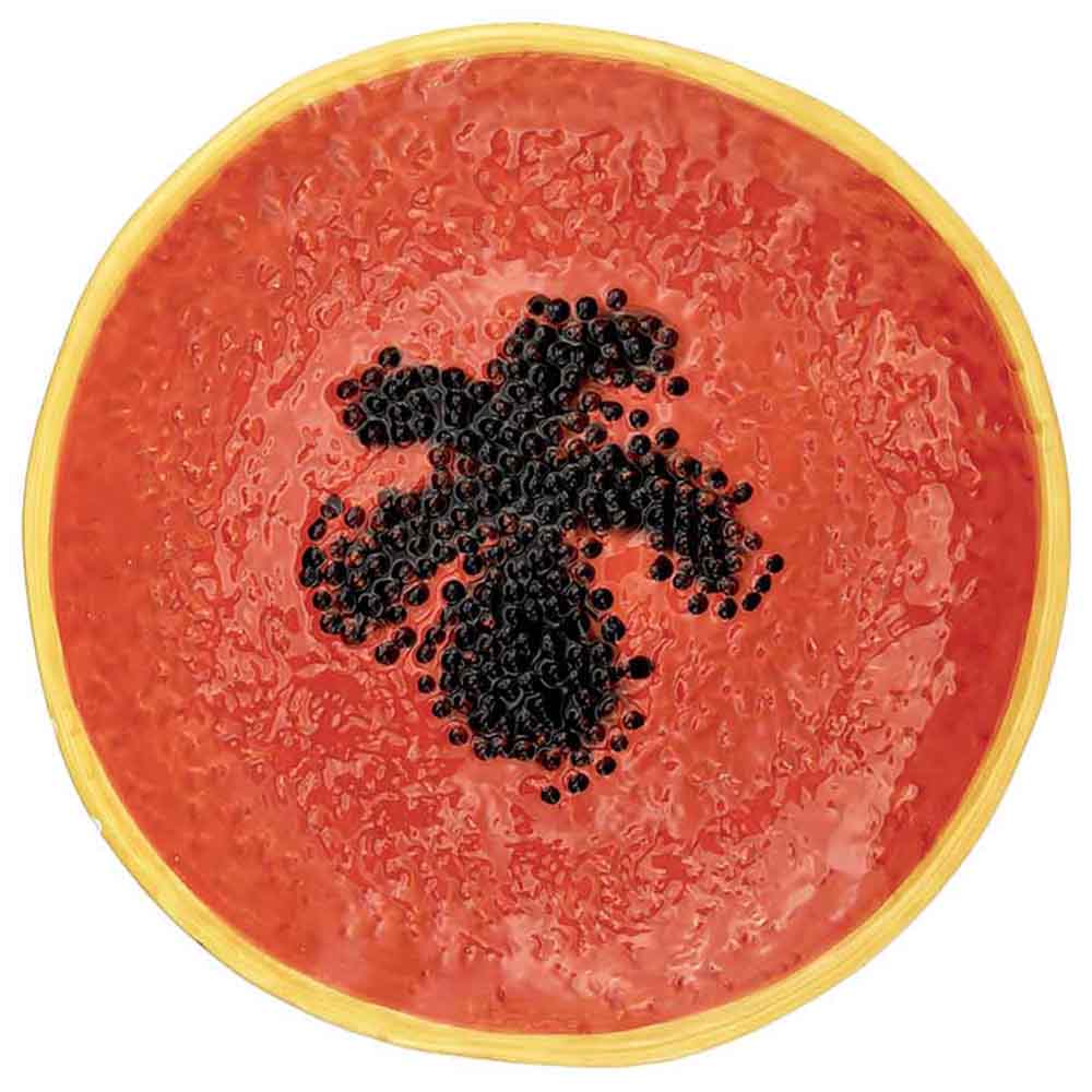 Plato DECO HOME Naranja