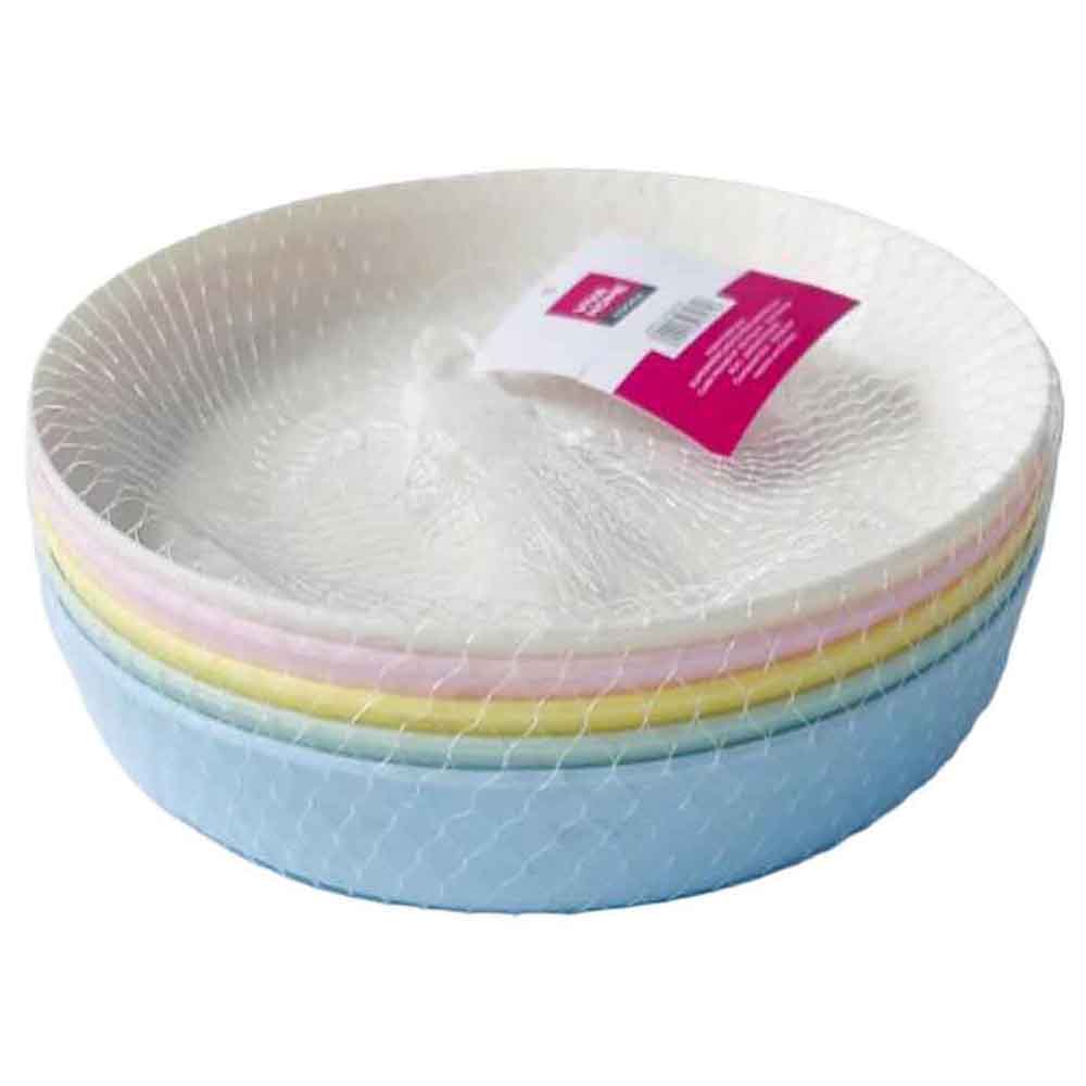 Set de Platos DECO HOME Pasteles Melamine Paquete 5un