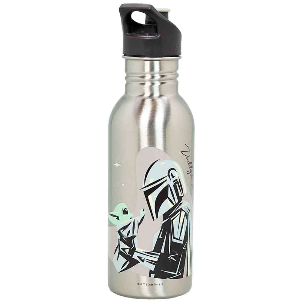 Botella Metálica DISNEY The Mandalorian 600ml