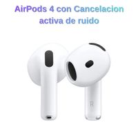 AirPods 4 con Cancelación Activa de Ruido