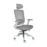 Silla Ergonómica Loop Presidente 4D Aluminio Gris Ofideas