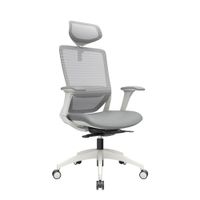 Silla Ergonómica Loop Presidente 4D Nylon Gris Ofideas