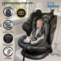 Silla de Auto para bebés Kidilo COCO Giratoria 360 Black