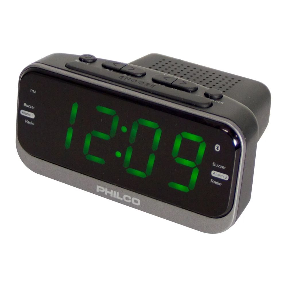 Radio Reloj Despertador Philco PAR1012 - Negro