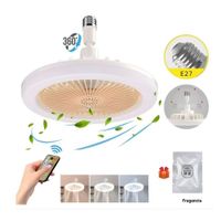 Foco ventilador led inteligente multifuncional hogar