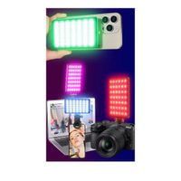 LUZ LED MAGNETICA RGB PRO PARA CELULAR RECARGABLE PROFESIONAL PARA SELFIES VIDEOS Y STREAMNGi