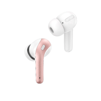 Audífonos Teros TE-8074GR Bluetooth TWS - Rosa