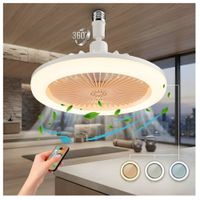 FOCO VENTILADOR LED MULTIFUNCIONAL HOGAR