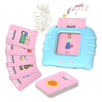 MAQUINA LECTOR DE TARJETAS EDUCATIVAS BILINGUE ESPAÑOL-INGLES PREMIUN