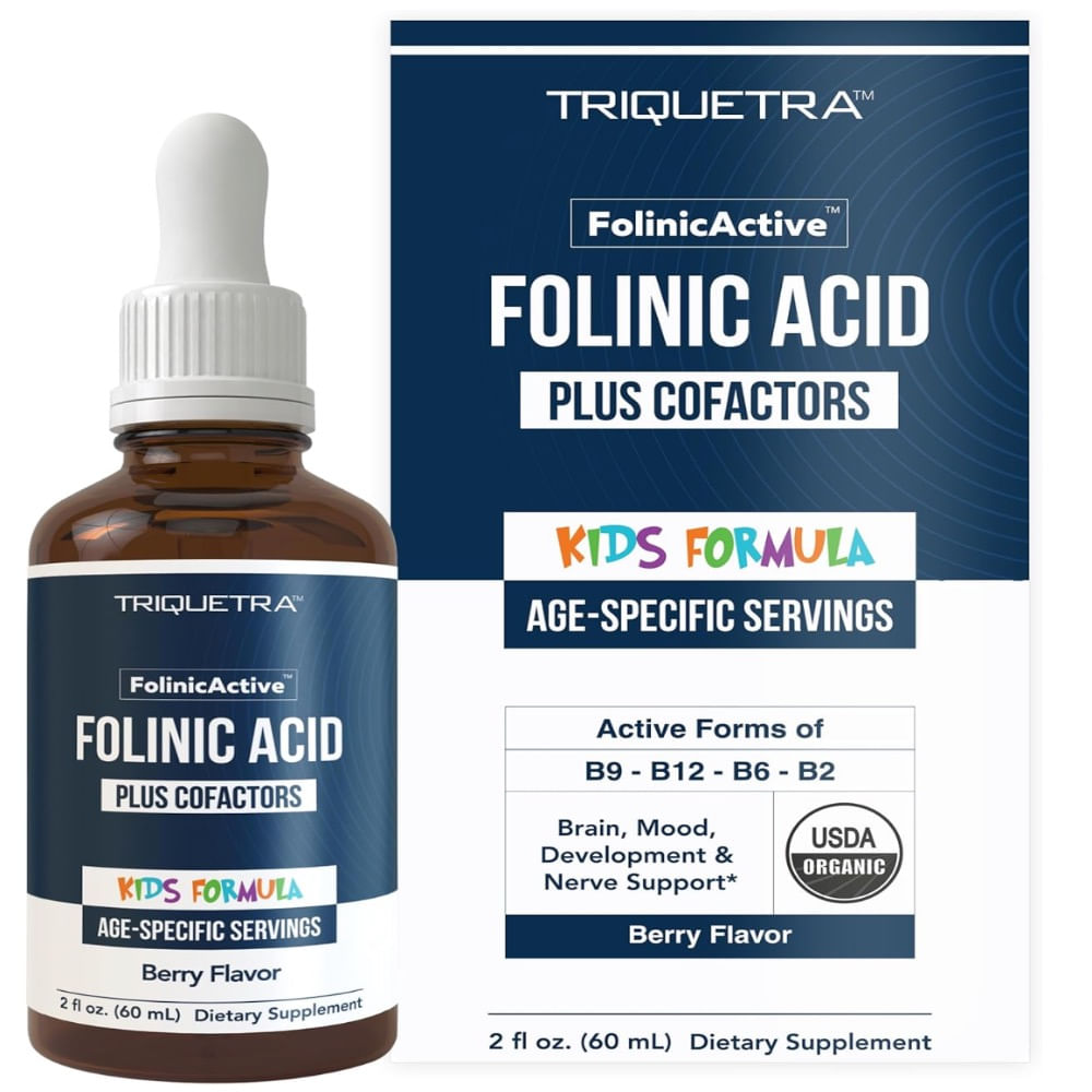 Triquetra Folinic Acid Plus Cofactors Kids Formula 60 mL