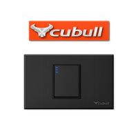 CAJA DE 10 INTERRUPTOR SIMPLE EMPOTRABLE NEGRO MATE
