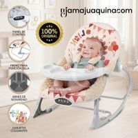 Silla Mecedora NARAN con Juguetes Didácticos Beige