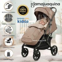 Coche Maleta de Paseo Kidilo INDIGO Colección Exclusiva Beige