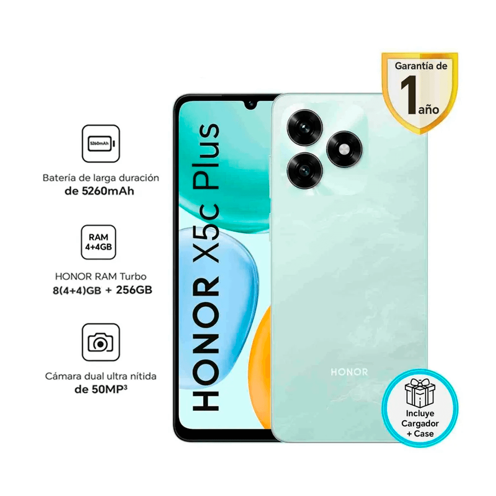 CELULAR HONOR X5C PLUS 4RAM 256GB AZUL
