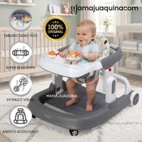 Andador con Tablero Didáctico HANZEL Edición Exclusiva Gray