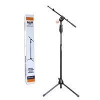 Pedestal Para Microfono Batblack BT-218BK  Profesional Negro
