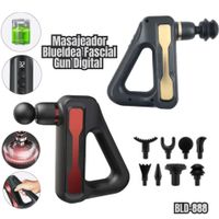 Masajeador BlueIdea Fascial Gun Digital BLD-888-AR