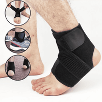 Tobillera de Neopreno Ajustable - Soporte de Compresión Deportiva y Rehabilitación