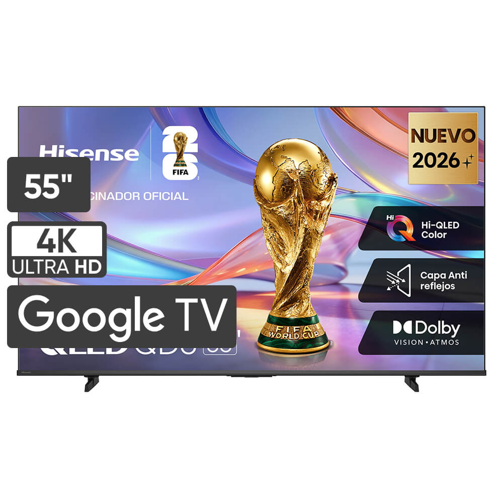 Televisor HISENSE QLED 55'' UHD 4K Smart TV 55QD68SG